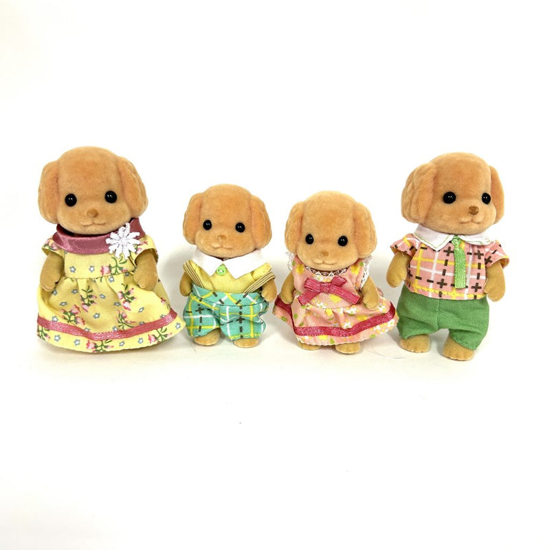 [Used] TOY POODLE FAMILY FS-29 Epoch  Sylvanian Families