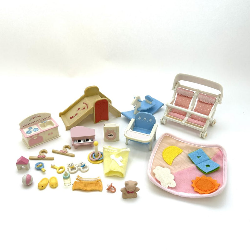 [Used] BABY ROOM FURNITURE SET Epoch Sylvanian Families