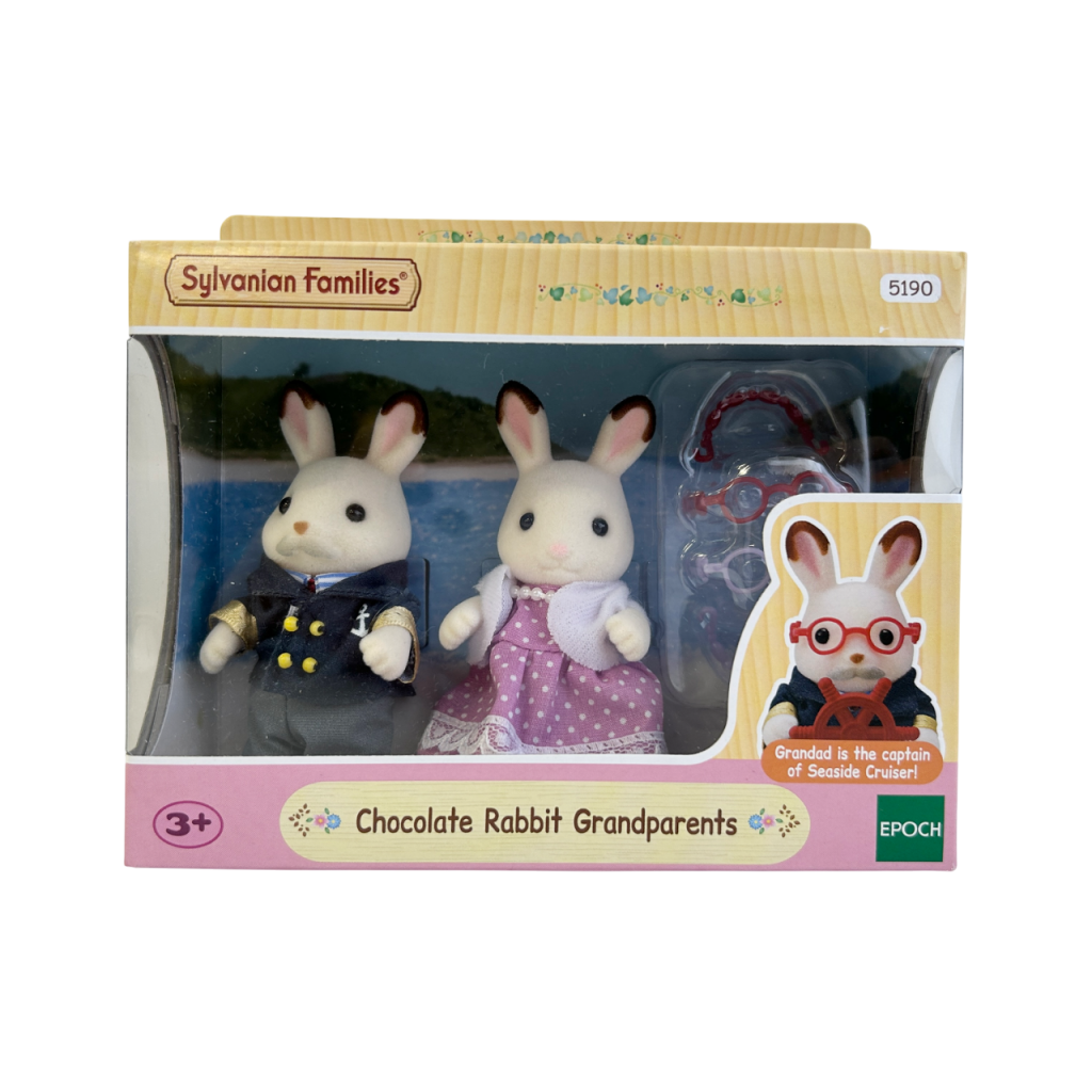Lapin en chocolat Grands-parents 5190 Familles Sylvanian Calico Critters