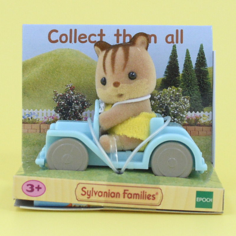 婴儿提包 婴儿车 松鼠 B-33 日本 Sylvanian Families