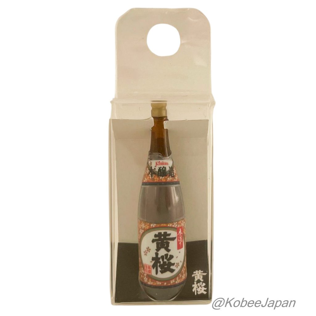 Botella de Sake Ishobin en Miniatura 13Mm x 53Mm Seria