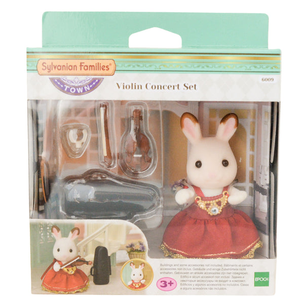 VIOLIN CONCERT SET 6009 Town Series Epoch UK Sylvanian Families