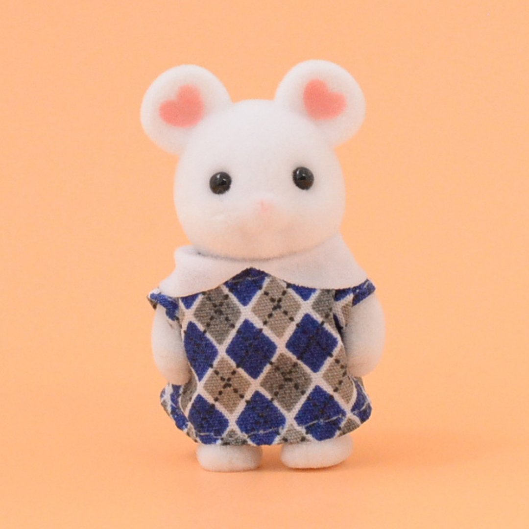 Sylvanian Park Ibaraido baby Marshmallow Mouse 2 Sylvanian Families Calico Critters