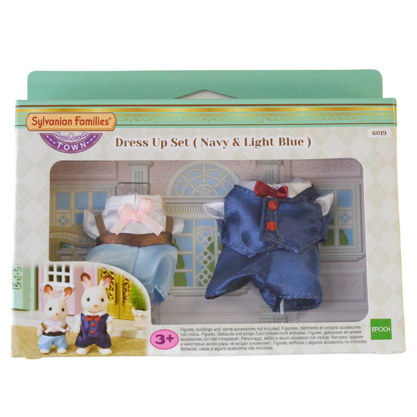 Dress Up Set Navy & Light Blue 6019 Town Series Calico