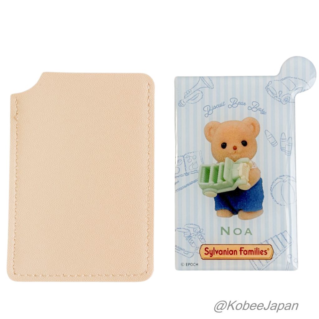 Original Card Type Mirror Biscuit Bear Sylvanian Families Calico Critters