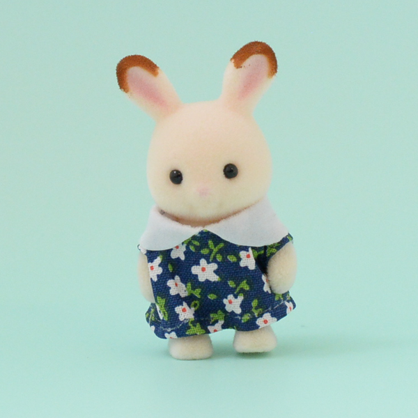 Sylvanian Park Ibaraido BABY CHOCOLATE 兔子蓝色 Calico Sylvanian Families