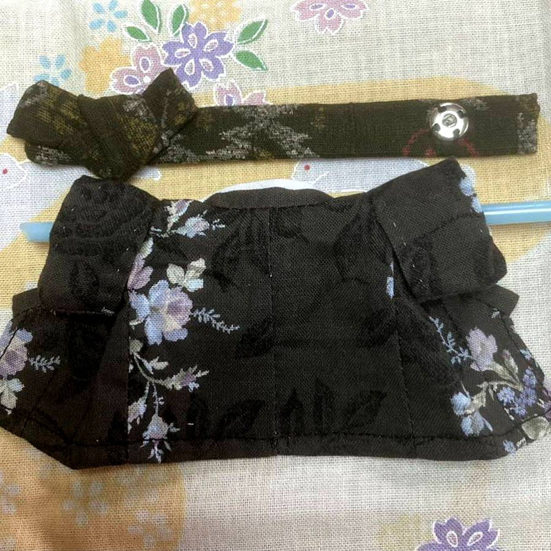 HANDMADE KIMONO FOR FATHER DARK BROWN Japan handmade