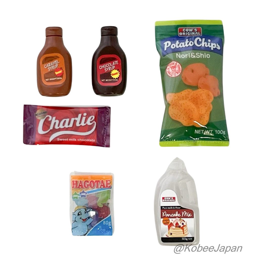 Cow's Mart 6 Snack Time Re-ment