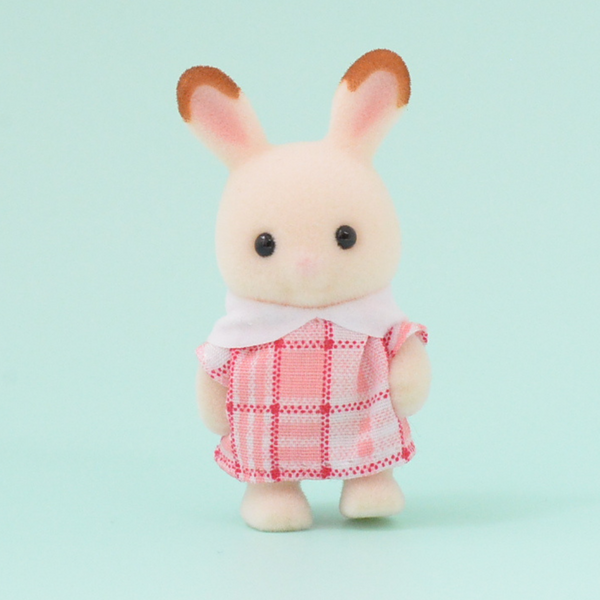 Sylvanian Park Ibaraido 婴儿巧克力兔子 7 粉色 Calico Sylvanian Families