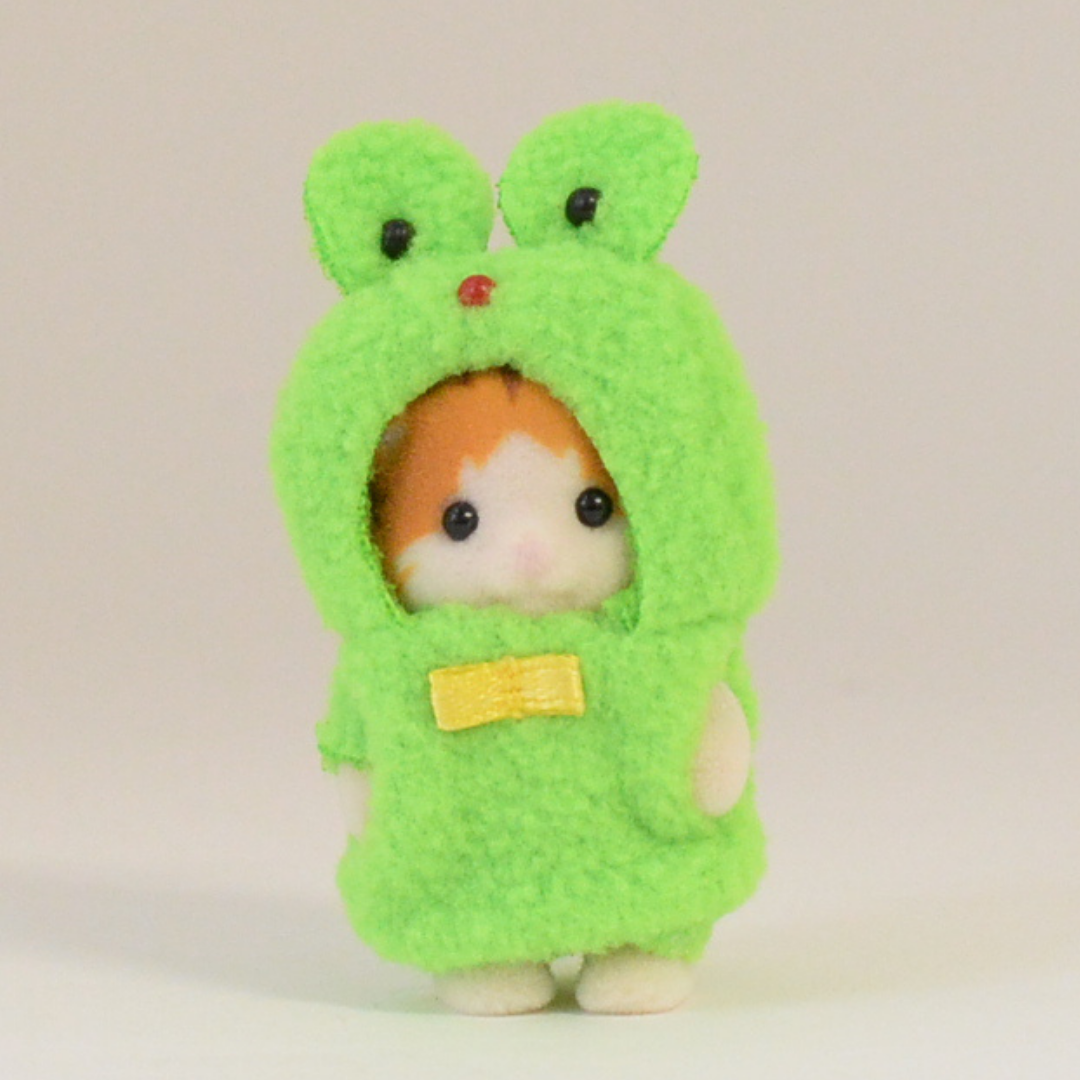 35th Anniversary Maple Cat Baby in Frog Costume 2020 14523 Sylvanian Families Calico Critters