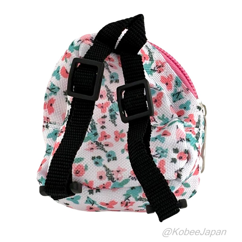 Capsule Toy Miniature Doll Backpack Floral BUNBUN
