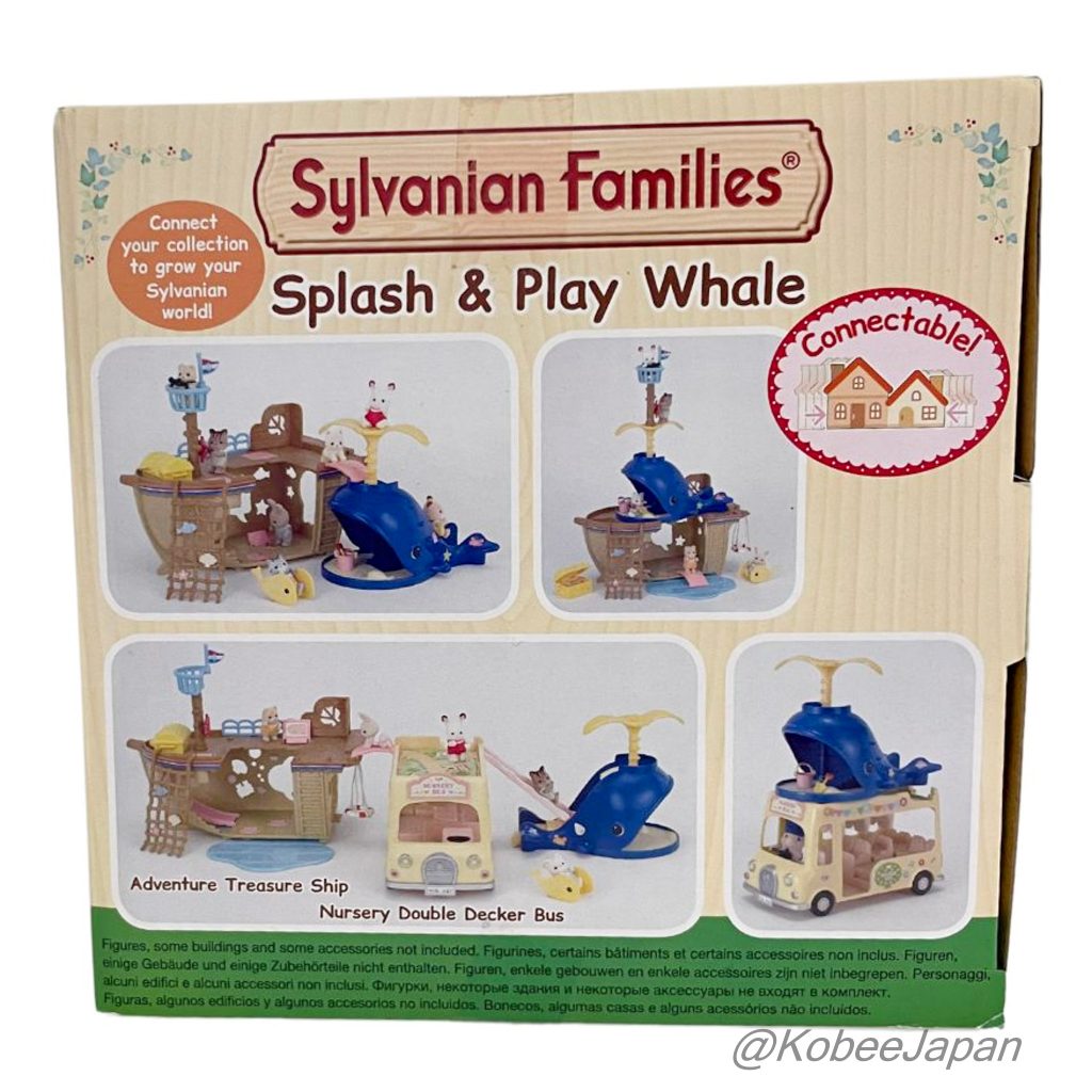 Splash Playt Whale 5211 Familles Sylvanian Calico Critters