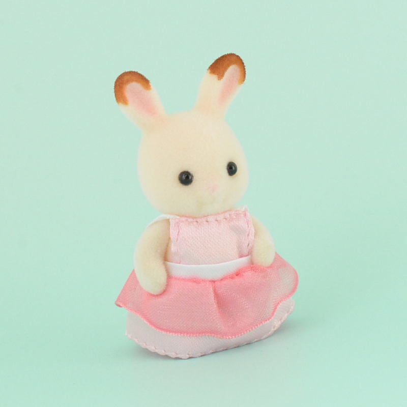 CHOCOLATE RABBIT BABY CHIFFON DRESS Sylvanian Families