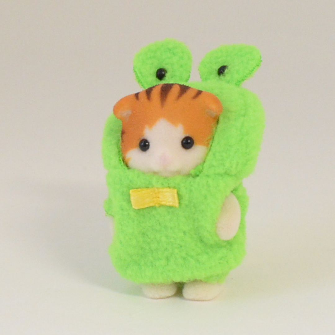 35th Anniversary Maple Cat Baby in Frog Costume 2020 14523 Sylvanian Families Calico Critters