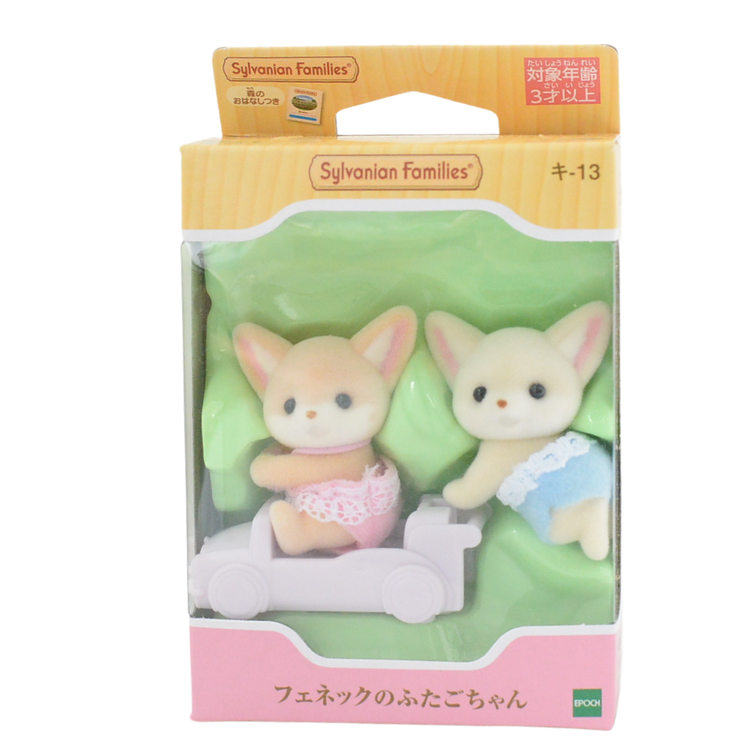 Gemelos Bebés Zorro Fennec 2022 KI-13 Sylvanian Families Calico Critters