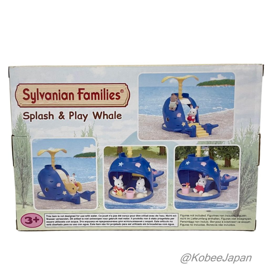 Splash Playt Whale 5211 Familias Sylvanian Critters Calico