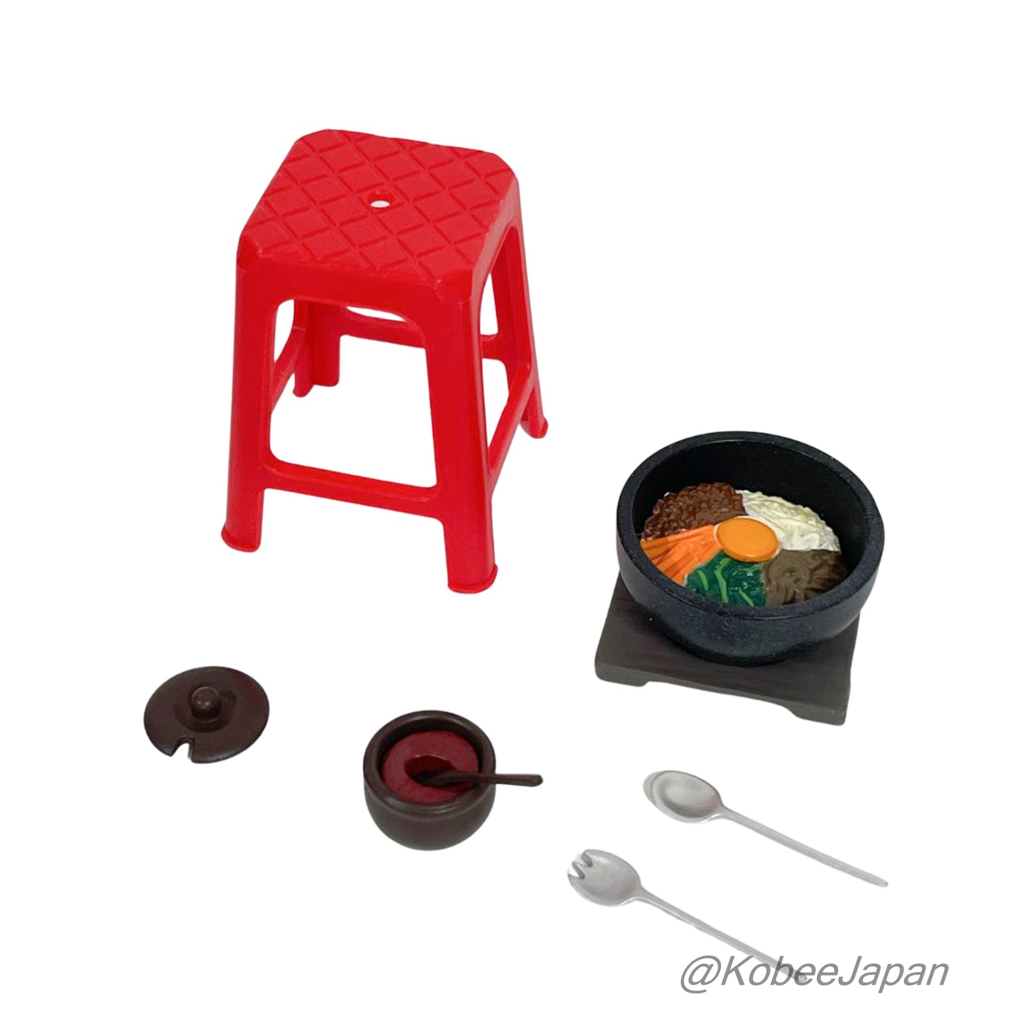Koreanfood Night Stall All 8 type set 2024 Re-ment
