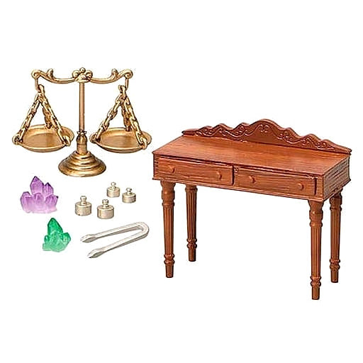 Boutique d'antiquités Kuroneko-Do 3 Balance pour maison de poupée Re-ment