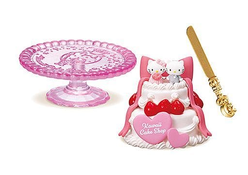 Re-ment SANRIO KAWAII CAKE SHOP for dollhouse miniature No. 8 wedding cake Re-ment