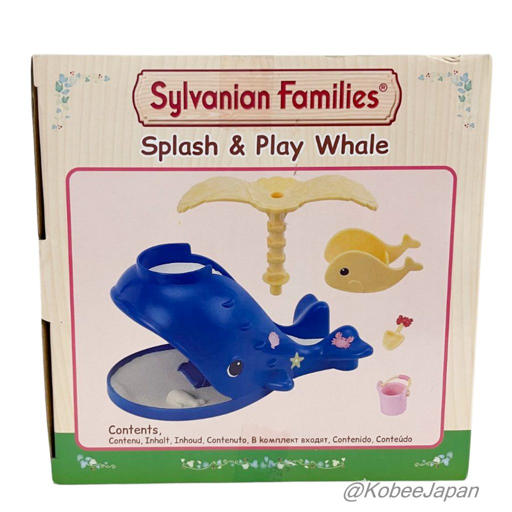 Splash Playt Whale 5211 Familias Sylvanian Critters Calico