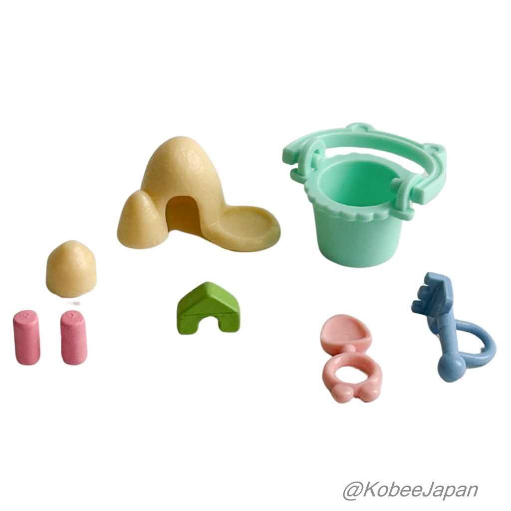 Capsule toy Nursery School Accessory Complete Set 4 pcs 2025 Sylvanian Families Calico Critters