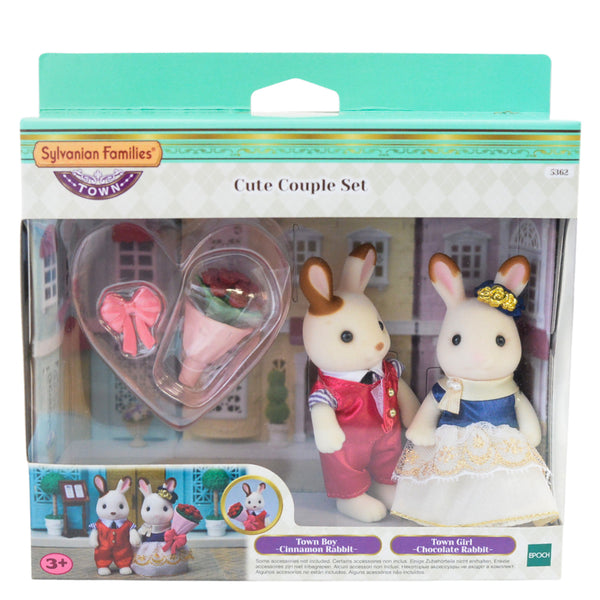 CUTE COUPLE SET 5362 Town Series Epoch Sylvanian Families