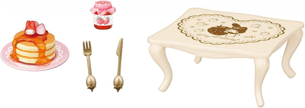 Chambre de My Melody avec fraise pour maison de poupée miniature n° 3 2021 Re-ment