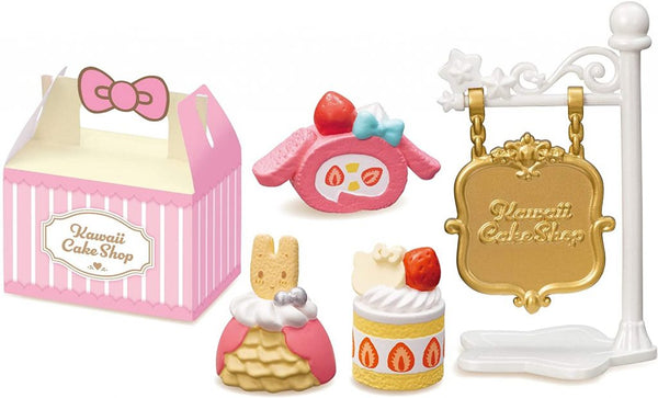 Re-ment SANRIO KAWAII CAKE SHOP for dollhouse miniature No. 1 Standard cake Re-ment