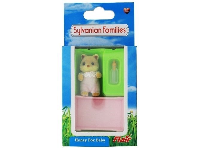 Honey Fox Baby Pink Flair Calico Critters