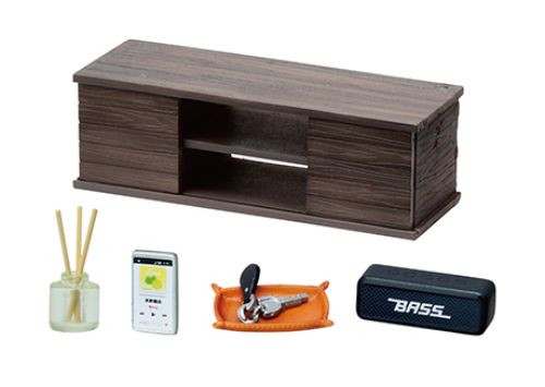 Petit Sample Series Men's Room 5 Speaker Re-ment