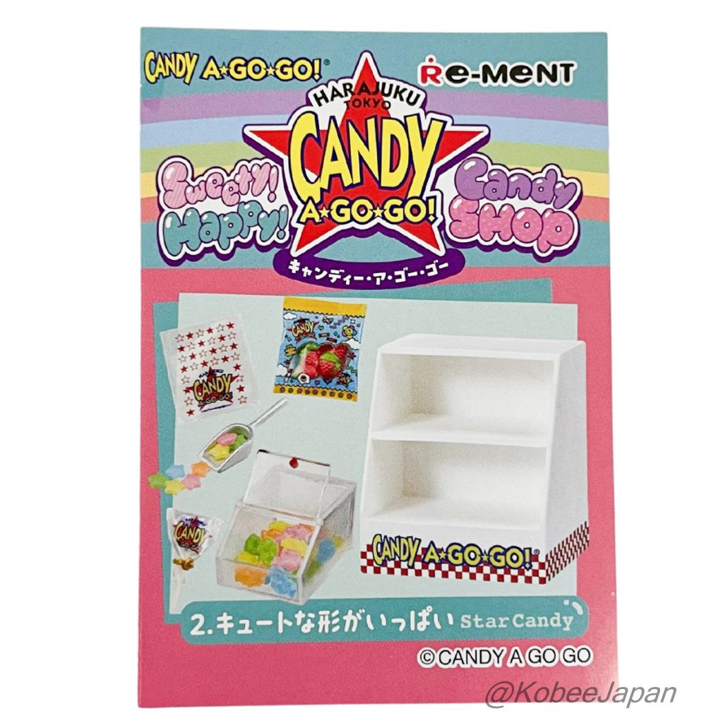 Harajuku Tokyo Candy A Go Go! 2. Star Candy 2024 Re-ment