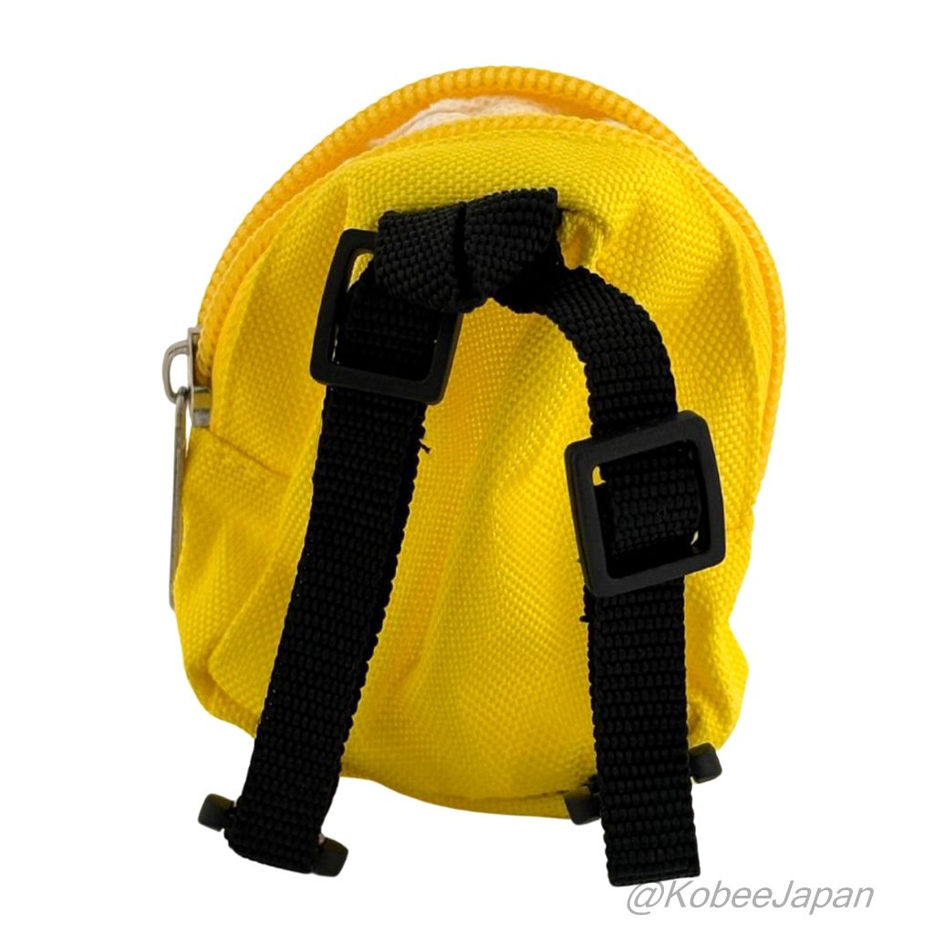Capsule Toy Miniature Doll Backpack Yellow BUNBUN