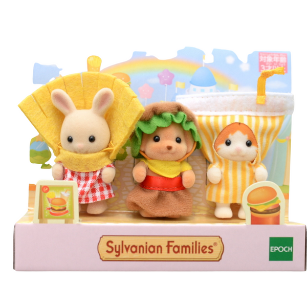 35th Anniversary The Baby Trio Hamburger Set 2021 14804