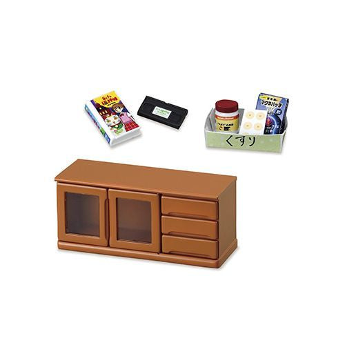 Maison Confortable des Parents Ensemble Complet 8 Pièces Maison de Poupée Miniature 2021 Re-ment