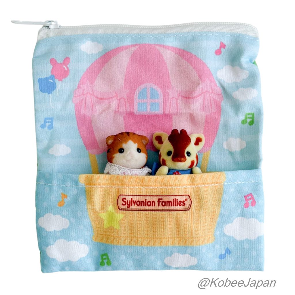 Outing Pouch and Tote Bag 5 Air Ballon 2023 Sylvanian Families Calico Critters
