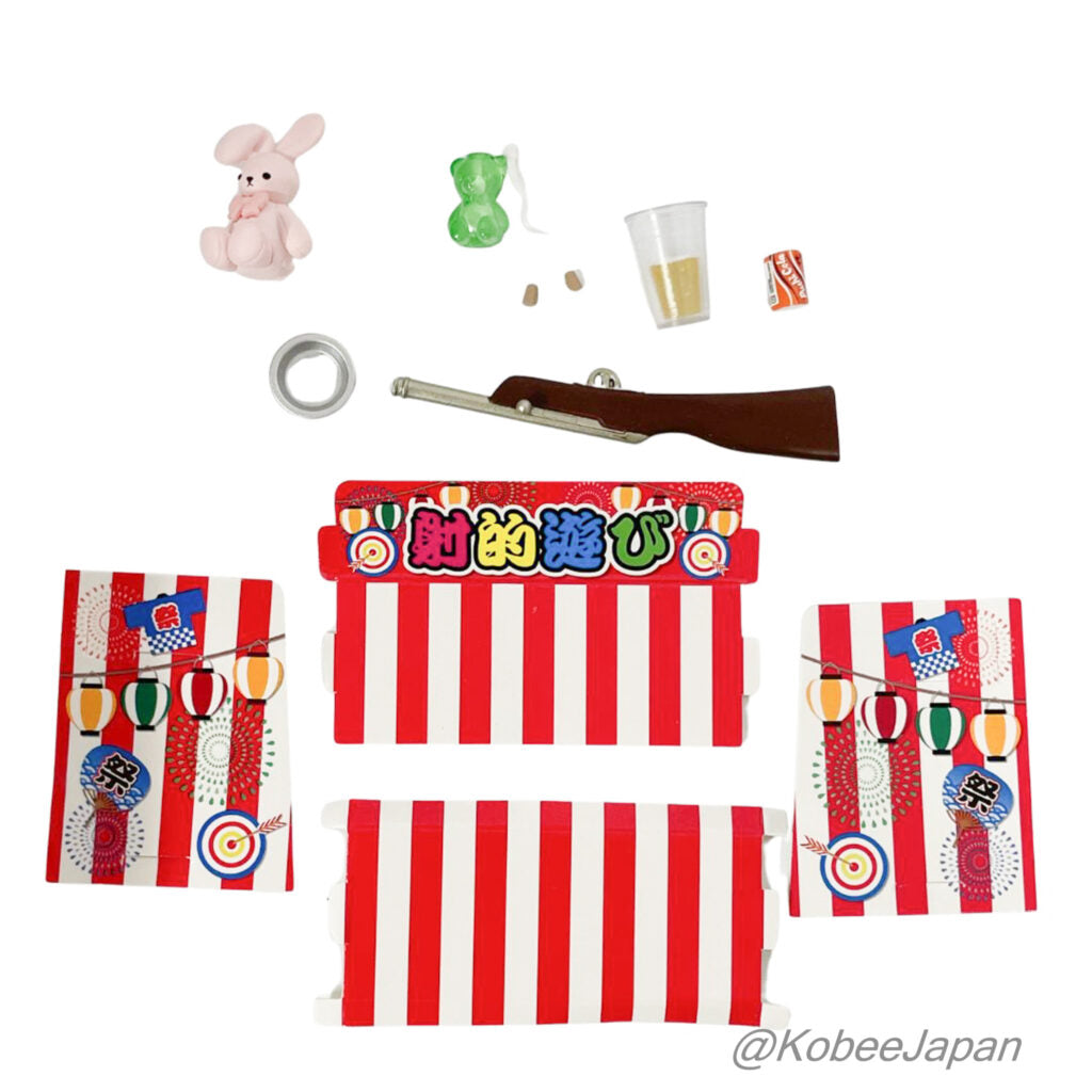 [used] Memories of the Festival - A Summer Night Market All 8 type set Re-ment