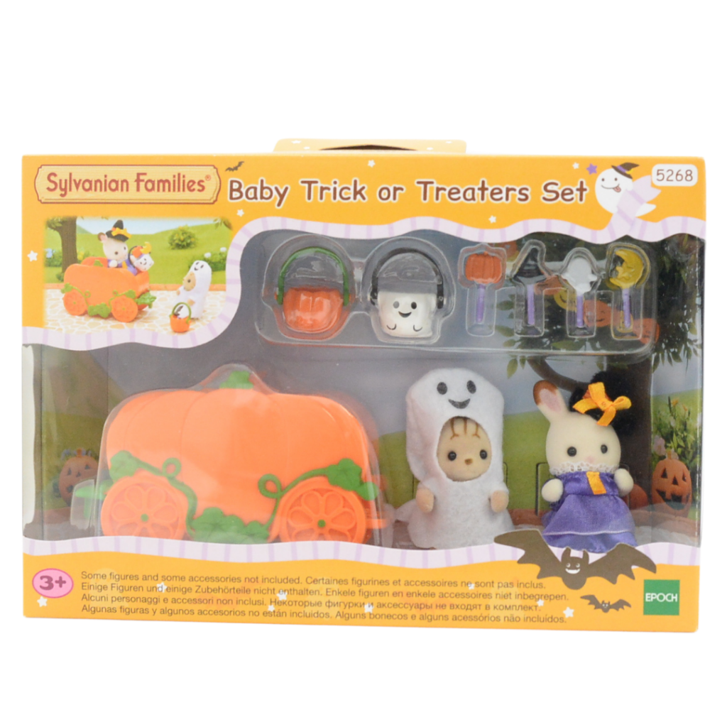 Ensemble Halloween Bébés Bonbons ou Farces 5268 Familles Sylvanian Calico Critters