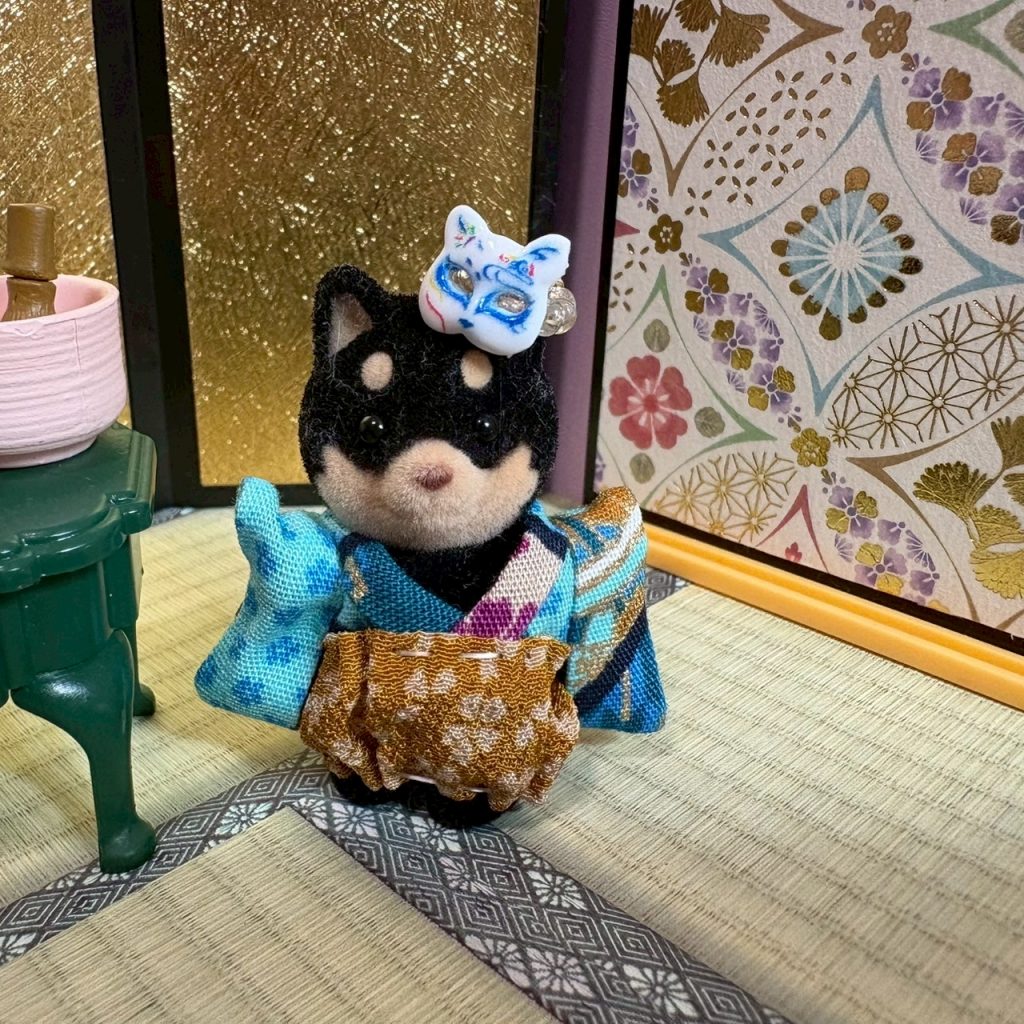 Baby Hakama 3 pièces D fait main