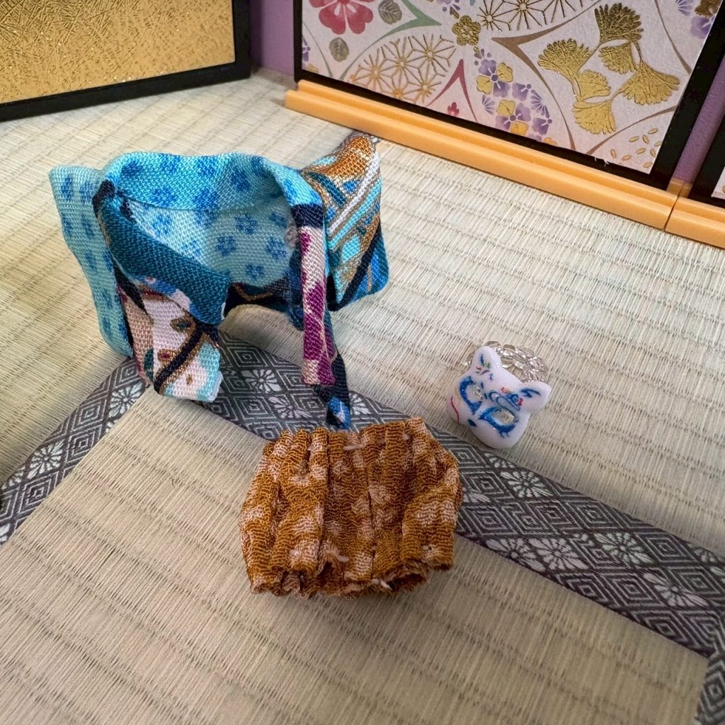 Baby Hakama 3 pièces D fait main