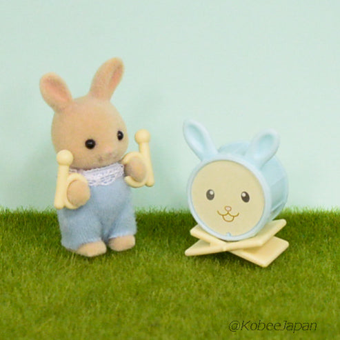 BABY RECITAL SERIES 4 MILK RABBIT DRUM Eopch Sylvanian Families