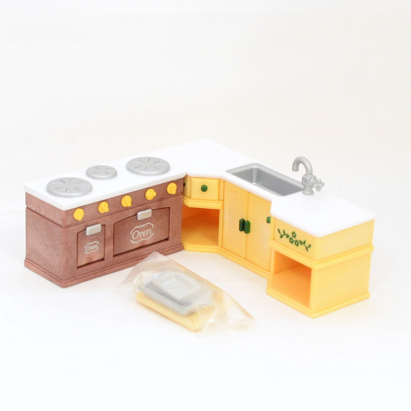 [Used] KITCHEN SET Epoch Japan Sylvanian Families