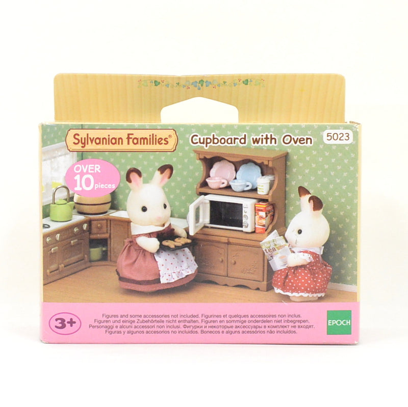CUPBOARD & MICROWAVE OVEN SET 5023 Epoch Japan Calico Sylvanian Families