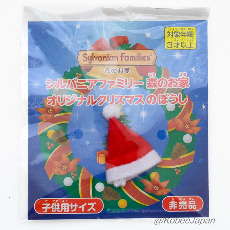 Limitted Item CHRISTMAS SANTA HAT FOR GIRL & BOY Epoch Sylvanian Families