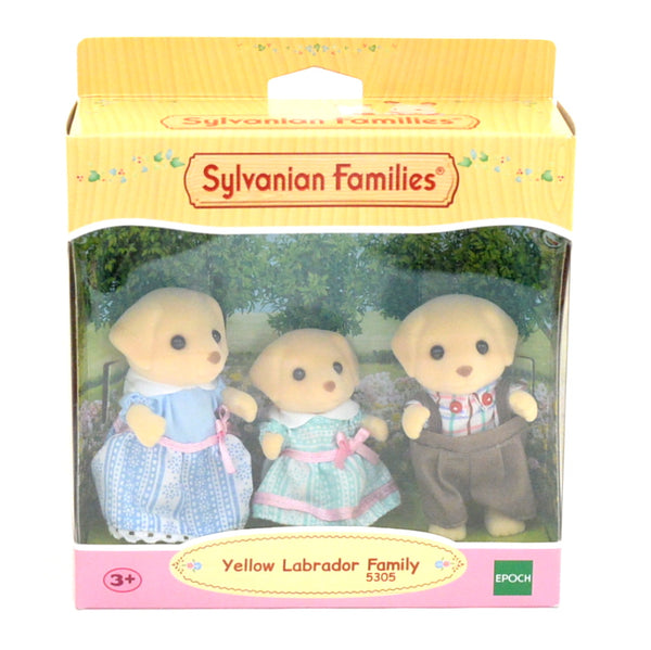 YELLOW LABRADOR FAMILY 5305  EPOCH UK Sylvanian Families