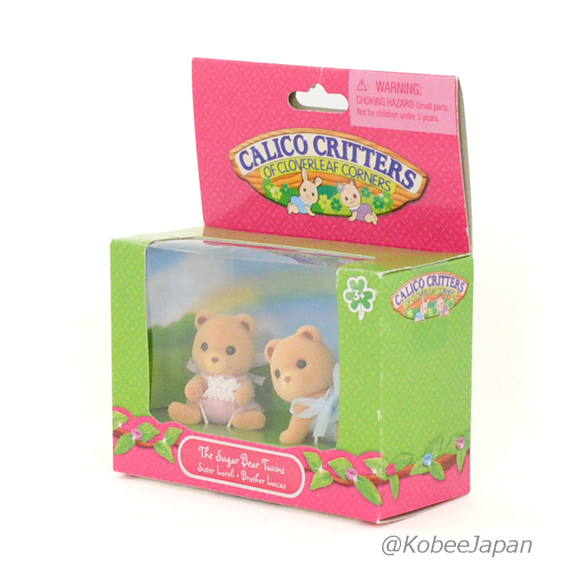 Calico Critters THE SUGER BEAR TWINS CC1852 Sylvanian Families International Playthings LLC