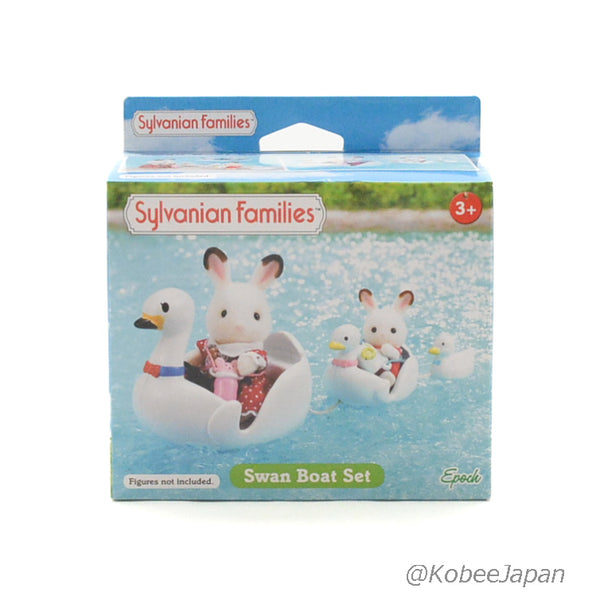 SWAN BOAT SET Epoch UK 5046 Sylvanian Families