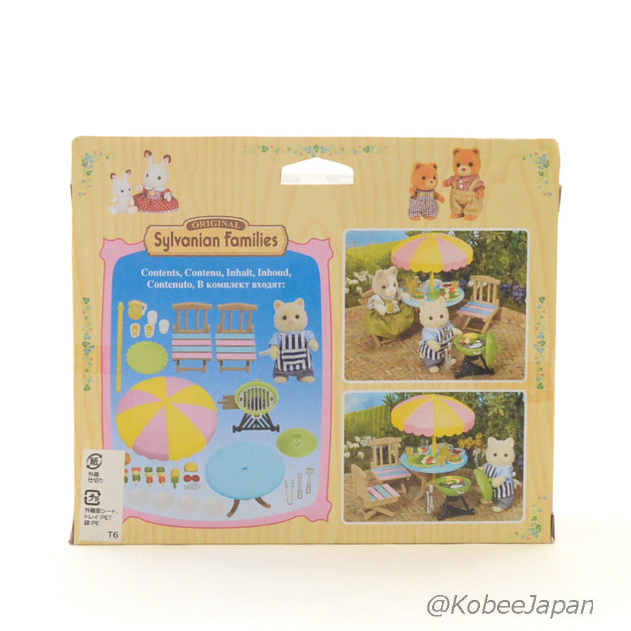 Ensemble Barbecue de Jardin 2239 Familles Sylvanian Calico Critters