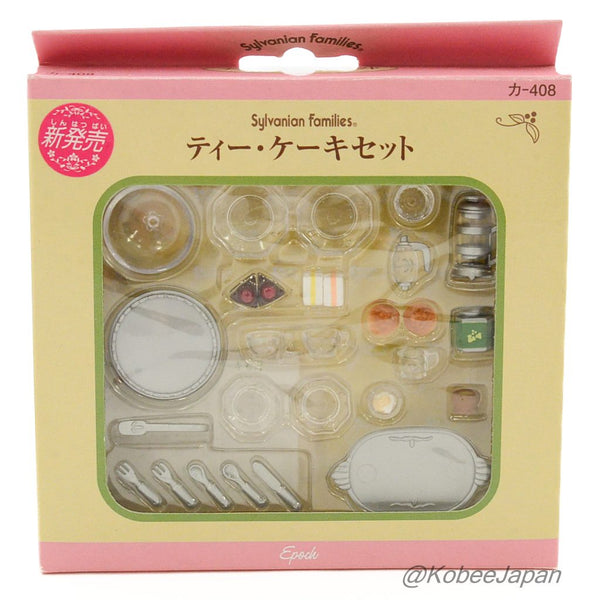 TEA & CAKE SET KA-408 Epoch Japan Sylvanian Families