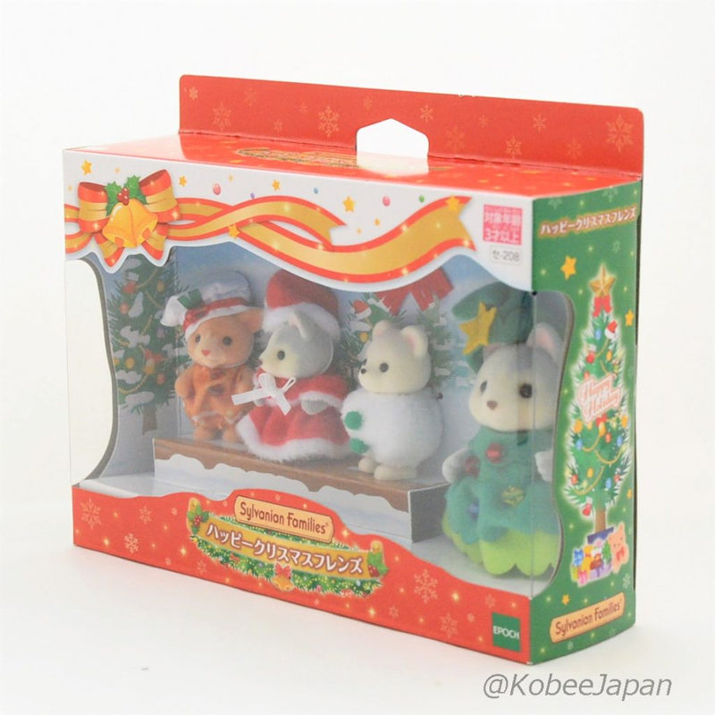 HAPPY CHRISTMAS FRIENDS SET SE-208 Sylvanian Families