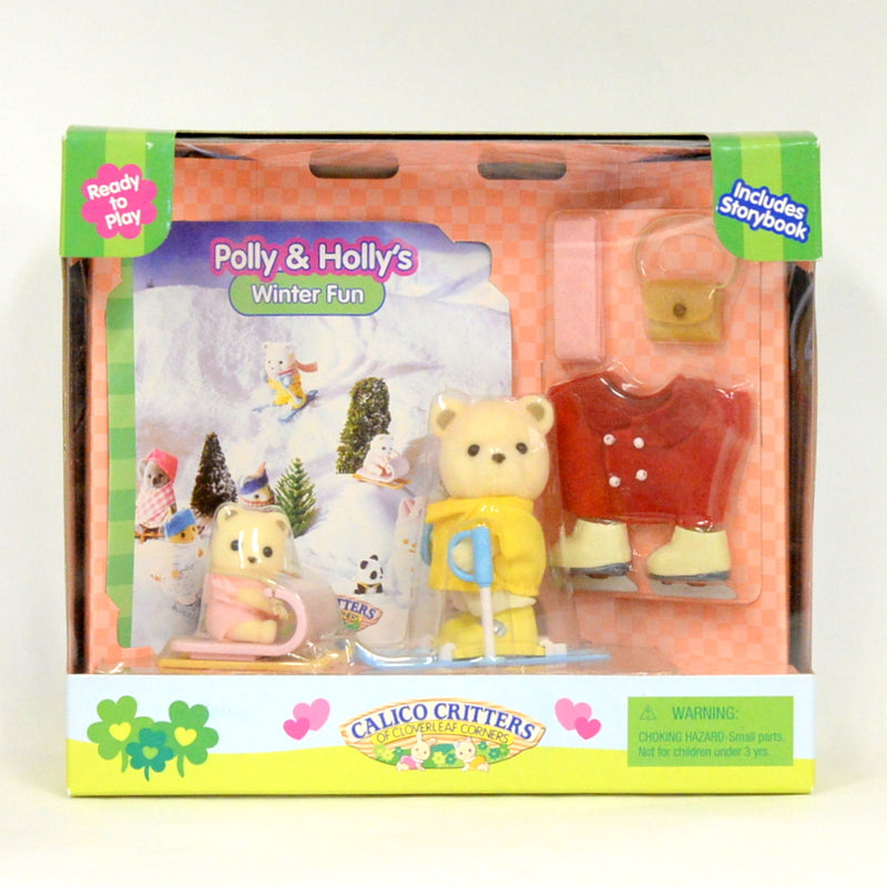 SET DE DIVERSIÓN INVERNAL DE POLLY Y HOLLY CC2113 Epoch Sylvanian Families